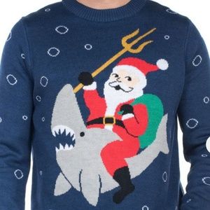 Men's Sea Sleigher Ugly Christmas Sweater